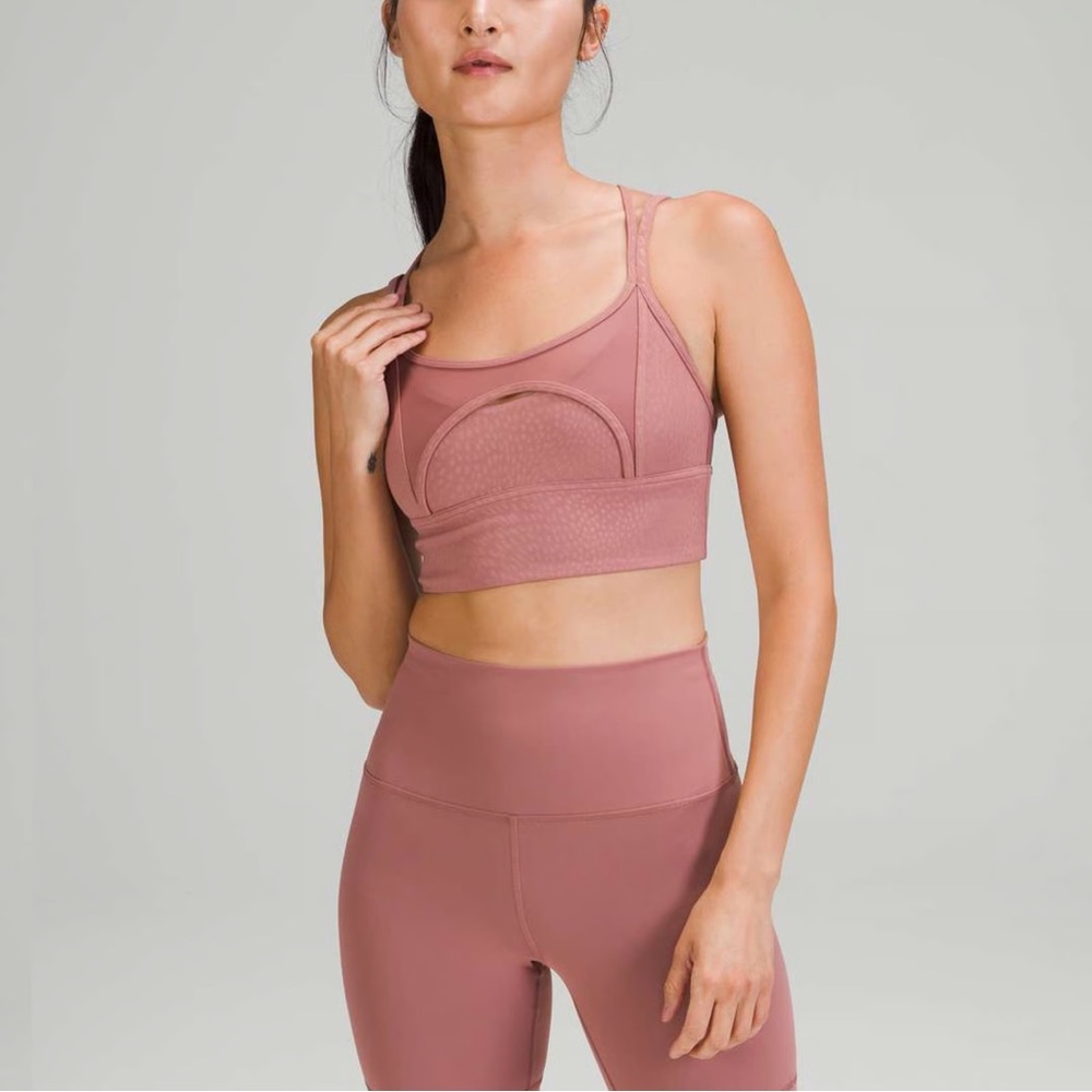 Lululemon Nulu and Mesh Yoga Bra